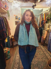 Load image into Gallery viewer, Kantha Stitch Scarf www.karmaripon.co.uk
