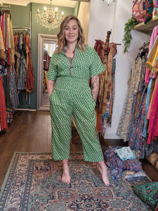 Cotton Jumpsuit 2 Sizes www.indiansummertrading.com