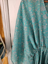Load image into Gallery viewer, Repurposed Sari Kaftan UK 10-18