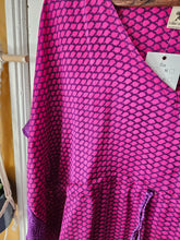 Load image into Gallery viewer, Repurposed Sari Kaftan UK 10-16