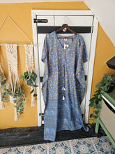 Load image into Gallery viewer, Repurposed Sari Kaftan UK 10-16
