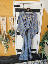Load image into Gallery viewer, Repurposed Sari Kaftan UK 10-16