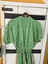 Load image into Gallery viewer, Green Cotton Jumpsuit 2 Sizes www.indiansummertrading.com