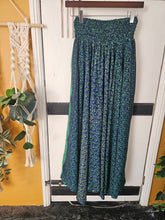 Load image into Gallery viewer, Blue toned Umbrella Trousers UK 8-16 www.indiansummertrading.com