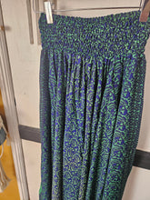 Load image into Gallery viewer, Blue toned Umbrella Trousers UK 8-16 www.indiansummertrading.com