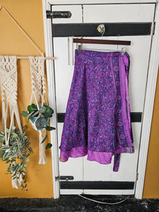 repurposed sari wrap skirt www.karmaripon.co.uk