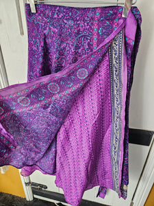repurposed sari wrap skirt www.karmaripon.co.uk