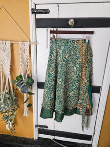 repurposed sari wrap skirt www.karmaripon.co.uk