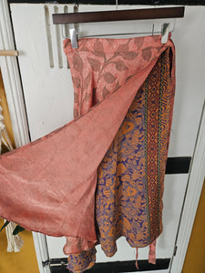repurposed sari wrap skirt www.karmaripon.co.uk