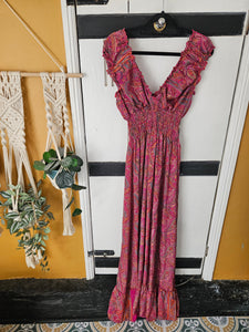 repurposed sari Priya dress www.karmaripon.co.uk