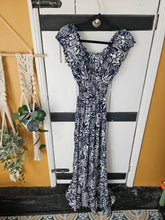 Load image into Gallery viewer, repurposed sari Priya dress www.karmaripon.co.uk