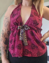 Load image into Gallery viewer, Reversible Sari Tie Top UK8-14