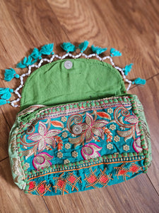 Bandani Tasselled handbag www.karmaripon.co.uk