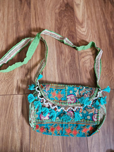 Bandani Tasselled handbag www.karmaripon.co.uk