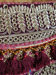 Bandani Tasselled handbag www.karmaripon.co.uk