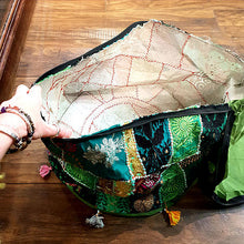 Load image into Gallery viewer, Indian pouffe www.indiansummertrading.co.uk