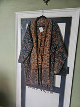 Load image into Gallery viewer, Tassel Shawl Coat www.karmaripon.co.ukTassel Shawl Coat www.karmaripon.co.uk