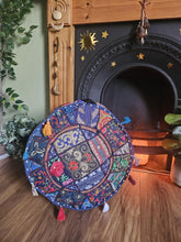 Load image into Gallery viewer, indian pouffe www.karmaripon.co.uk