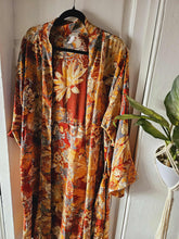 Load image into Gallery viewer, Repurposed Sari Kimono www.karmaripon.co.uk