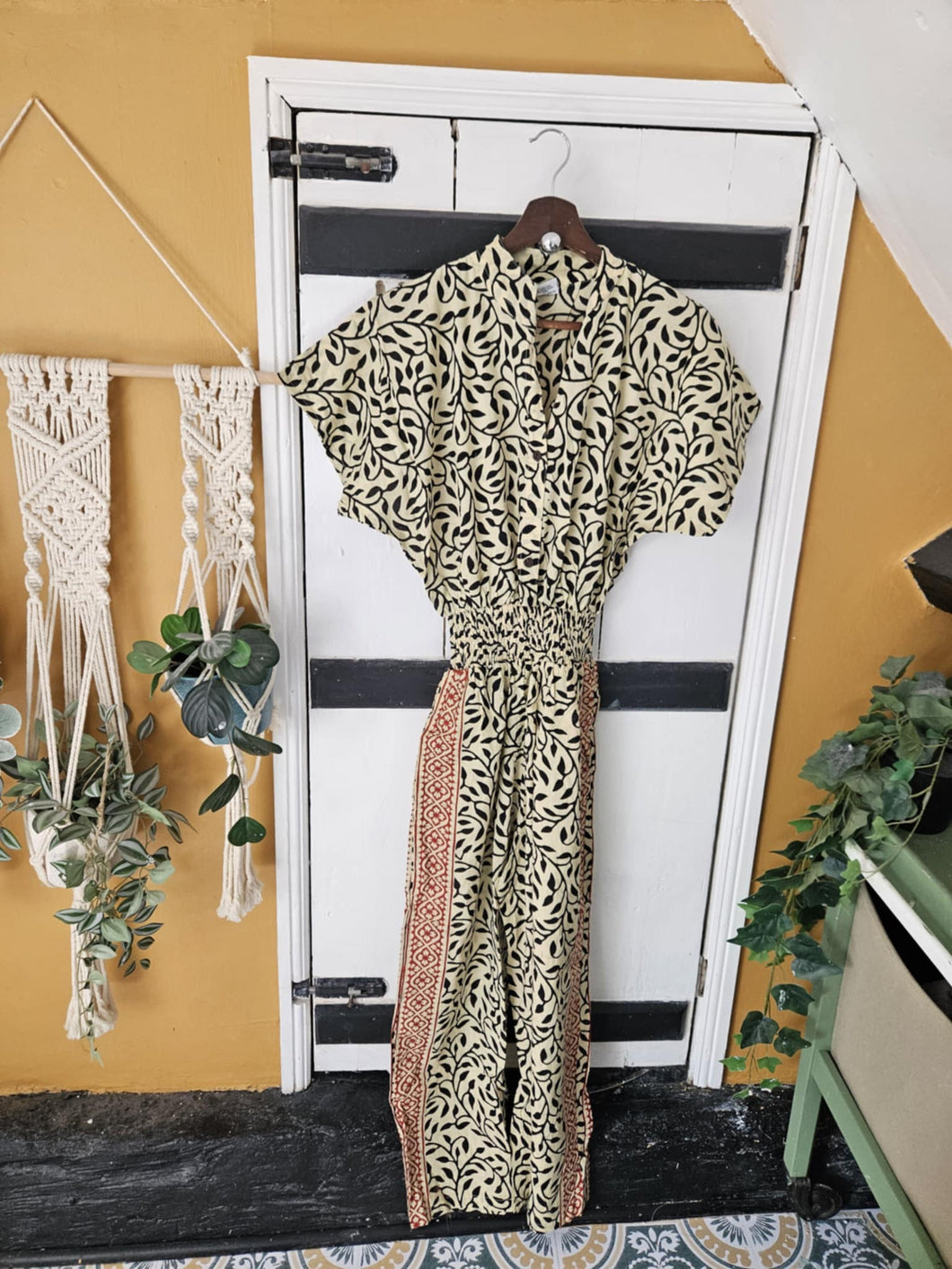 Cotton Jumpsuit 2 Sizes www.indiansummertrading.com