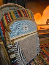 Load image into Gallery viewer, Hemp Backpack www.karmaripon.co.uk