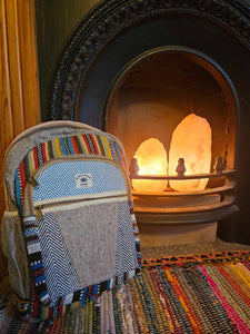 Hemp Backpack www.karmaripon.co.uk