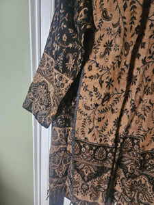 Tassel Shawl Coat www.karmaripon.co.uk