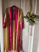 Load image into Gallery viewer, Repurposed Sari Kimono www.karmaripon.co.uk