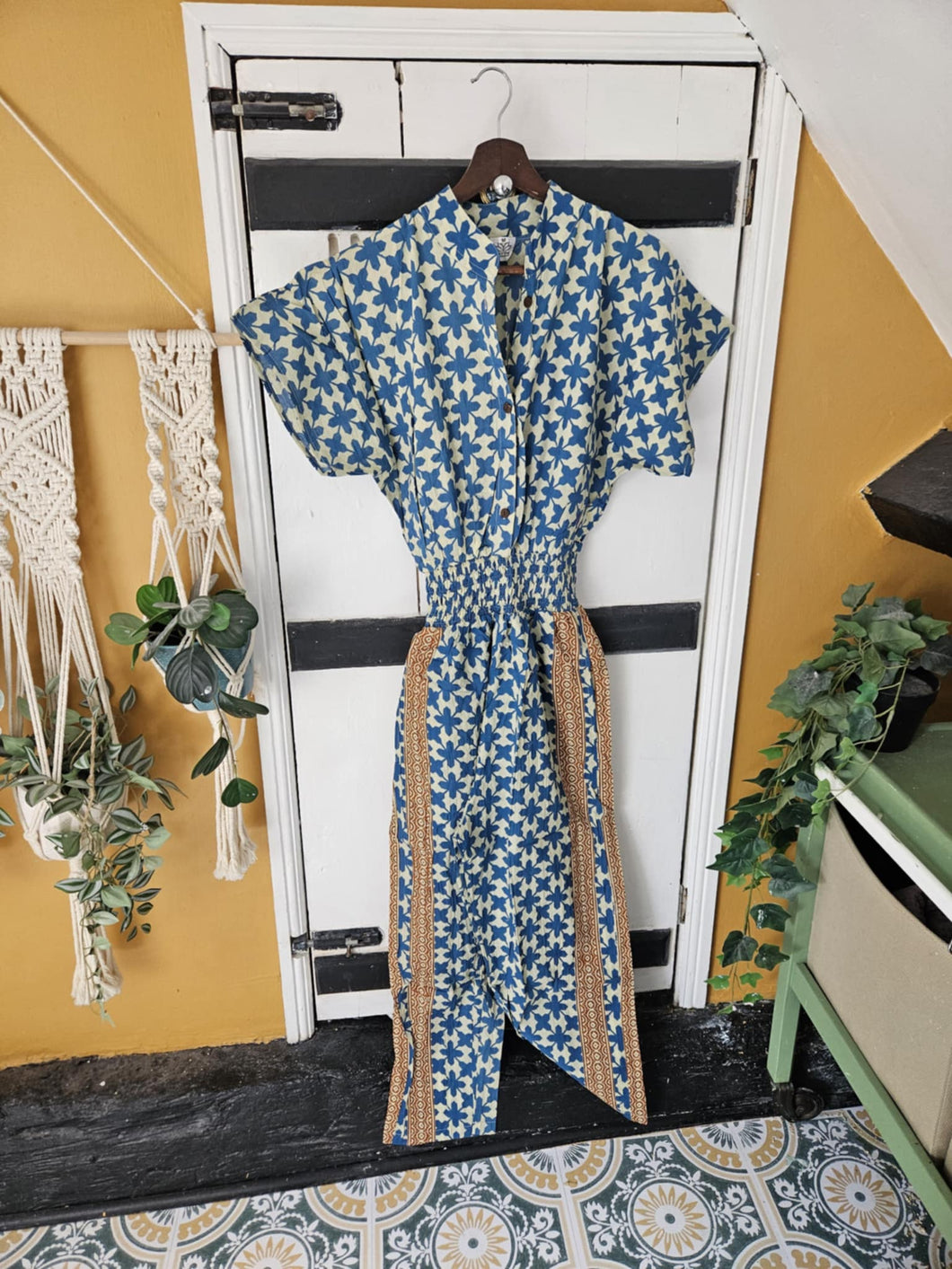 Cotton Jumpsuit 2 Sizes www.indiansummertrading.com
