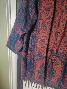 Tassel Shawl Coat www.karmaripon.co.uk