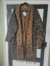 Load image into Gallery viewer, Tassel Shawl Coat www.karmaripon.co.uk