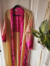 Load image into Gallery viewer, Repurposed Sari Kimono www.karmaripon.co.uk