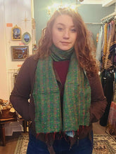 Load image into Gallery viewer, Kantha Stitch Scarf www.karmaripon.co.uk