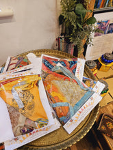 Load image into Gallery viewer, Repurposed sari bunting www.indiansummertrading.co.uk