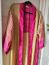 Load image into Gallery viewer, Repurposed Sari Kimono www.karmaripon.co.uk