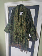 Load image into Gallery viewer, Tassel Shawl Coat www.karmaripon.co.uk