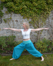 Load image into Gallery viewer, Turqoise Italian Yoga/Lounge Pants
