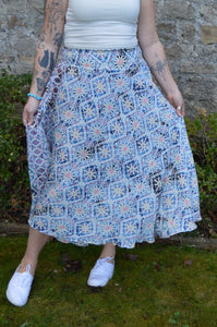 Sari Purna Skirt Size L UK 14-18