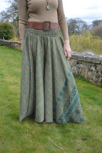 Load image into Gallery viewer, Blue toned Umbrella Trousers UK 8-16 www.indiansummertrading.com