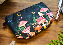 Load image into Gallery viewer, Mushroom Garden Makeup Bags www.indiansummertrading.co.uk