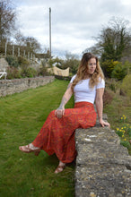 Load image into Gallery viewer, Sari  Purna Skirt Size S UK 8-14