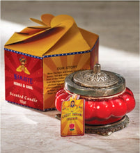 Load image into Gallery viewer, Indian Jar Candles at www.karmaripon.co.uk
