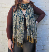 Load image into Gallery viewer, Red Pashmina Scarf  www.indiansummertrading.co.uk