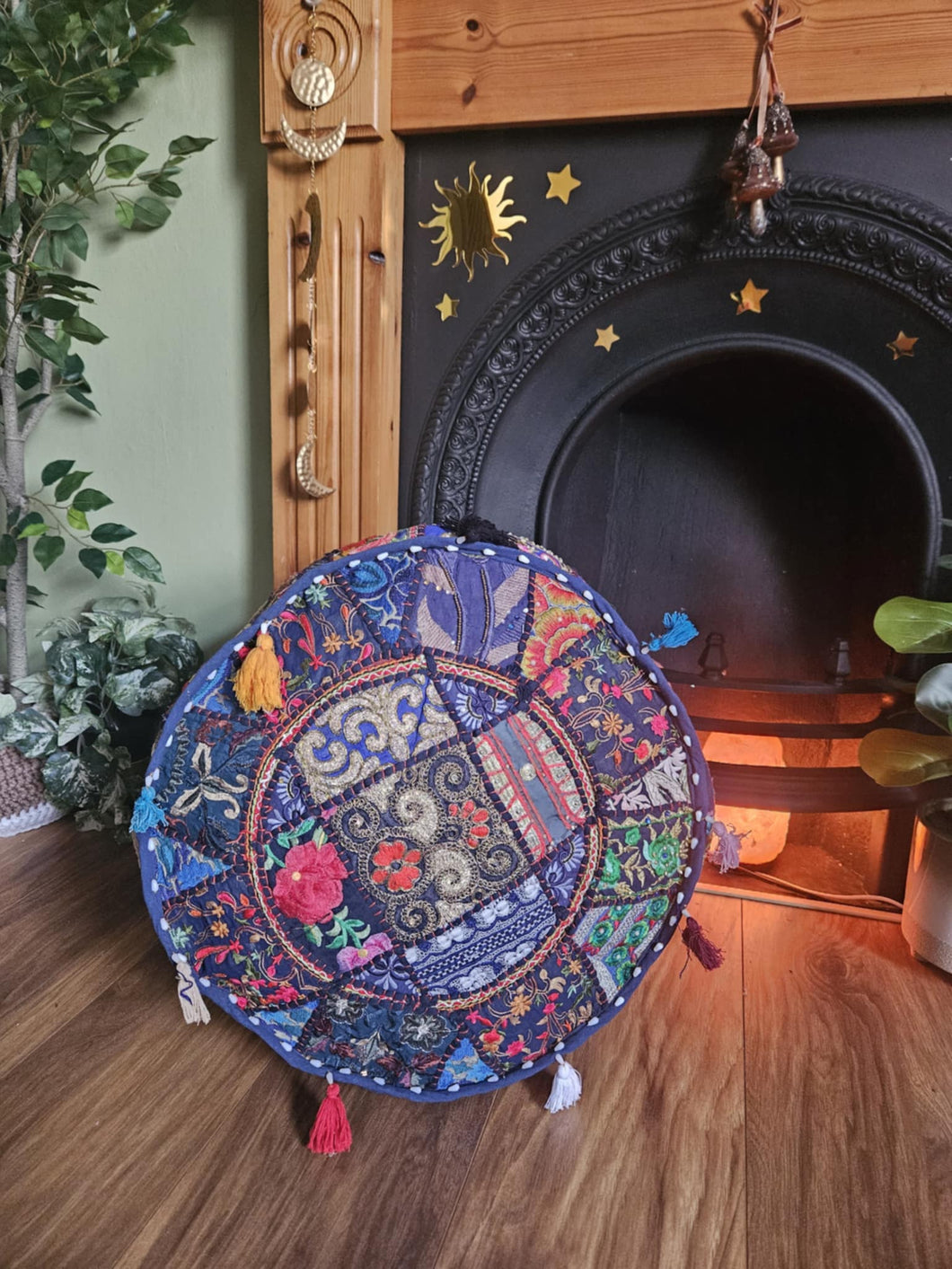 indian pouffe www.karmaripon.co.uk