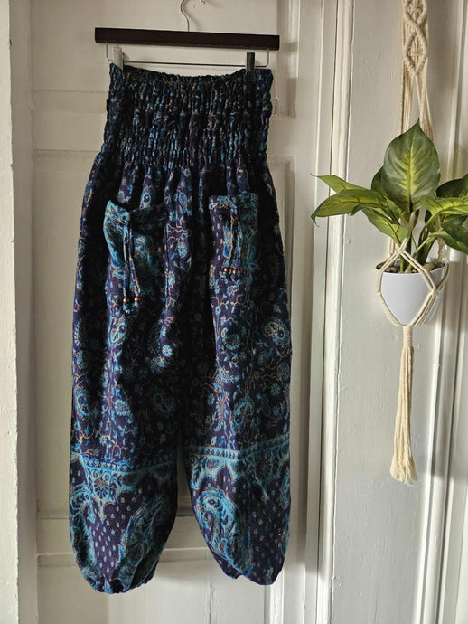 Boho Fleece trousers www.karmaripon.co.uk