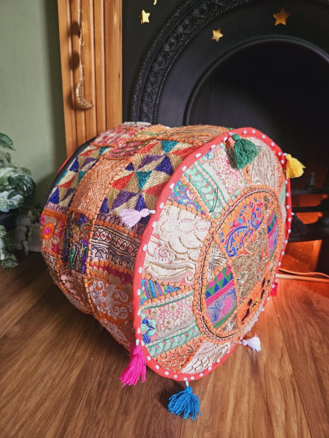 indian pouffe www.karmaripon.co.uk