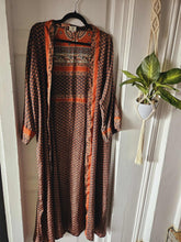 Load image into Gallery viewer, Repurposed Sari Kimono www.karmaripon.co.uk