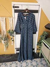 Load image into Gallery viewer, Dark Blue Indira Dress UK 10-12