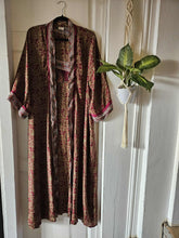 Load image into Gallery viewer, Repurposed Sari Kimono www.karmaripon.co.uk